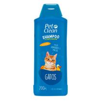 Shampoo 2 Em 1 Gatos Pet Clean 700ml