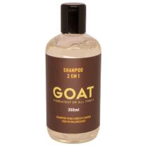 Shampoo 2 em 1 GOAT - Cabelo e Barba Ph Balanceado 250mL Caballeros
