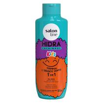 Shampoo 2 em 1 Kids Hidra Cachinhos 300ml Salon Line
