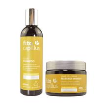 Shampoo 250ml + Oil Cream Massage Moment Fito Capillus Olive