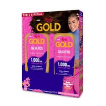 Shampoo 275ml E Condicionador 175ml Niely Gold Salva Fios Antiquebra Especial Shampoo 275ml E Condicionador 175ml Niely Gold Salva Fios Antiquebra Especial