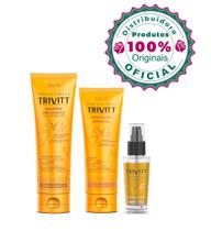 Shampoo 280ml + Hidratação 250g & Reparador 30ml Trivitt Shampoo 280ml + Hidratação 250g & Reparador 30ml Trivitt