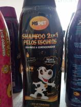 Shampoo 2em1 Pelos Escuros - Mspet