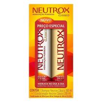 Shampoo 300ml Condicionador 200ml Neutrox Hidra Brilho Shampoo 300ml Condicionador 200ml Neutrox Hidra Brilho