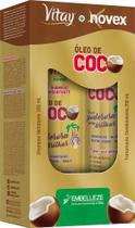 Shampoo 300ml + Condicionador 200ml Vitay Novex Óleo de Coco