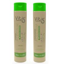 Shampoo 300ml condicionador 300ml Alecrim Vitiss cabelo misto raiz oleosa ponta seca