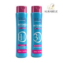 Shampoo 300ml condicionador 300ml Intense Vitiss brilho intenso reconstrução cabelos loiros e com química Shampoo 300ml condicionador 300ml Intense Vitiss brilho intenso reconstrução cabelos loiros e com química