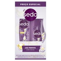 Shampoo 300ml e Condicionador 190ml Seda Liso Perfeito Shampoo 300ml e Condicionador 190ml Seda Liso Perfeito