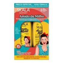 Shampoo 325ml e Condicionador 200ml Skala Expert Amido de Milho Hidratação Restauradora e Brilho Preço Especial Shampoo 325ml e Condicionador 200ml Skala Expert Amido de Milho Hidratação Restauradora e Brilho Preço Especial