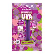 Shampoo 325ml e Condicionador 200ml Skala Frutástica Uva Brilho Extremo Preço Especial Shampoo 325ml e Condicionador 200ml Skala Frutástica Uva Brilho Extremo Preço Especial