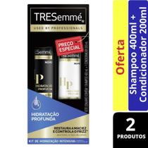 Shampoo 400ml e Condicionador 200ml Tresemmé Hidratação Profunda Shampoo 400ml e Condicionador 200ml Tresemmé Hidratação Profunda