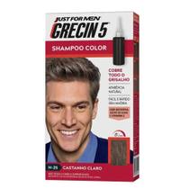 Shampoo 5 Barba E Bigode Castanho Claro Grecin5