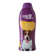 Shampoo 5 em 1 Pet Clean 700ml Cães Cachorros Pet