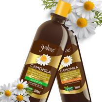 Shampoo 500ml e Condicionador Camomila 300ml Yabae