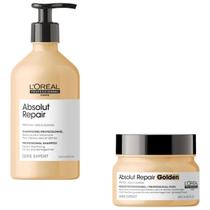 Shampoo 500Ml Máscara Light 250Ml Loreal Absolut Repair