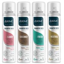 Shampoo a Seco Above Neutral 150ml com Óleos Essenciais para Limpeza Instantânea Shampoo a Seco Above Neutral 150ml com Óleos Essenciais para Limpeza Instantânea