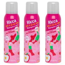 Shampoo A Seco Belliz Ricca Maça do Amor C/3 150ml Shampoo A Seco Belliz Ricca Maça do Amor C/3 150ml