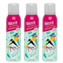 Shampoo A Seco Belliz Ricca Menta C/3 150ml