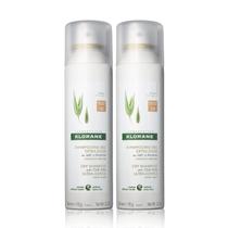 Shampoo a Seco Klorane com Leite de Aveia - 150ml (2 Unidades) - Natural e Hidratante