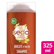 Shampoo Abacate e Karité Seda Joias da Natureza Frasco 325ml