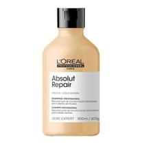 Shampoo Absolut Repair Gold Quinoa 300Ml -Loreal Paris