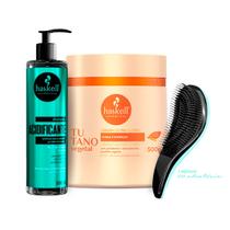 Shampoo Acidificante Haskell + Máscara Tutano 500g +Escova Shampoo Acidificante Haskell + Máscara Tutano 500g +Escova