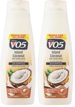 Shampoo Alberto VO5 Island Coconut Hidratante 450 ml (pacote com 2)