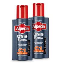 Shampoo Alpecin Caffeine C1, pacote com 2 unidades