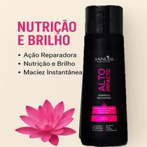 Shampoo Alto Impacto Sanliss Hidratação Capilar 300 Ml