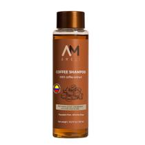 Shampoo AM AMELI Coffee & Cafe Caffeine 500mL para o crescimento do cabelo