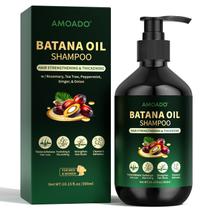 Shampoo AMOADO Batana Oil para crescimento capilar 300ml sem sulfato