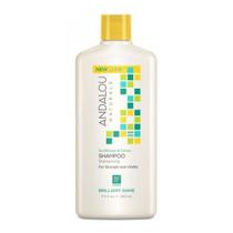 Shampoo Andalou Naturals Girassol - Brilho Saudável e Cítrico - 11,5 oz