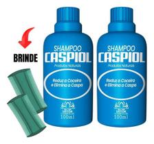 Shampoo Anti-caspa Limpa Couro Cabeludo Piolho Lêndeas C/2