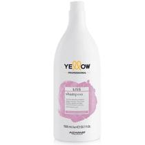 Shampoo Anti-frizz Liss Yellow Alfaparf 1,5 Litro Nutrição Hidratação Disciplina para Cabelos Lisos