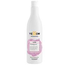 Shampoo Anti-frizz Liss Yellow Alfaparf 500ml Nutrição Hidratação Disciplina para Cabelos Lisos