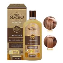Shampoo ANTI-IDADE Fortalecedor 415ml Tio Nacho