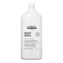 Shampoo Anti-Metal Metal Detox 1,5L L'Oréal para Cabelo Saudável Brilhante e Revitalizado Após Coloração