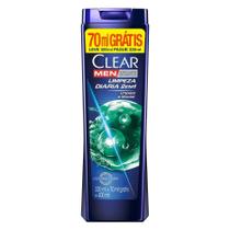 Shampoo Anticaspa 2 em 1 Clear Men Limpeza Diária 400ml