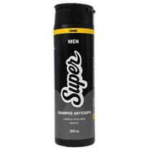 Shampoo Anticaspa Cimed Super Men com Mentol 200ml Shampoo Anticaspa Cimed Super Men com Mentol 200ml