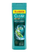 Shampoo Anticaspa Clear Detox Diário Purificante 400ml