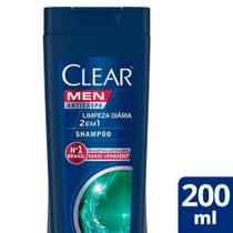 Shampoo Anticaspa Clear Limpeza Diária 2 em 1 200ml