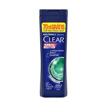Shampoo Anticaspa Clear Men 2 em 1 Limpeza Diária 400ml