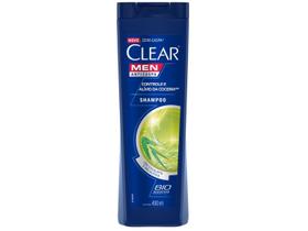 Shampoo Anticaspa Clear Men Controle Alívio da Coceira 400ml
