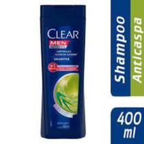 Shampoo Anticaspa Clear Men Controle e Alívio da Coceira 400ml