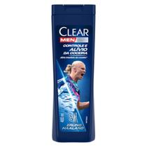 Shampoo Anticaspa Clear Men Controle e Alívio da Coceira