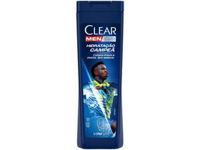 Shampoo Anticaspa Clear Men Hidratação Campeã by Vini Jr 400ml