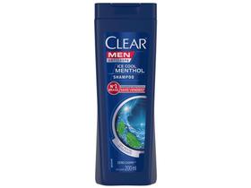 Shampoo Anticaspa Clear Men Ice Cool Menthol 200ml