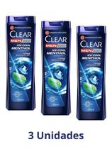 Shampoo Anticaspa Clear Men Ice Cool Menthol 3 Und 200ML Shampoo Anticaspa Clear Men Ice Cool Menthol 3 Und 200ML