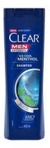 Shampoo Anticaspa Clear Men Ice Cool Menthol 400 ml
