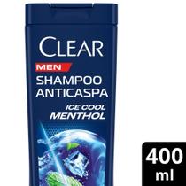 Shampoo Anticaspa Clear Men Ice Cool Menthol 400ml Shampoo Anticaspa Clear Men Ice Cool Menthol 400ml